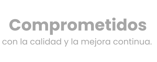 comprometidos con la calidad comprometidos con la calidad